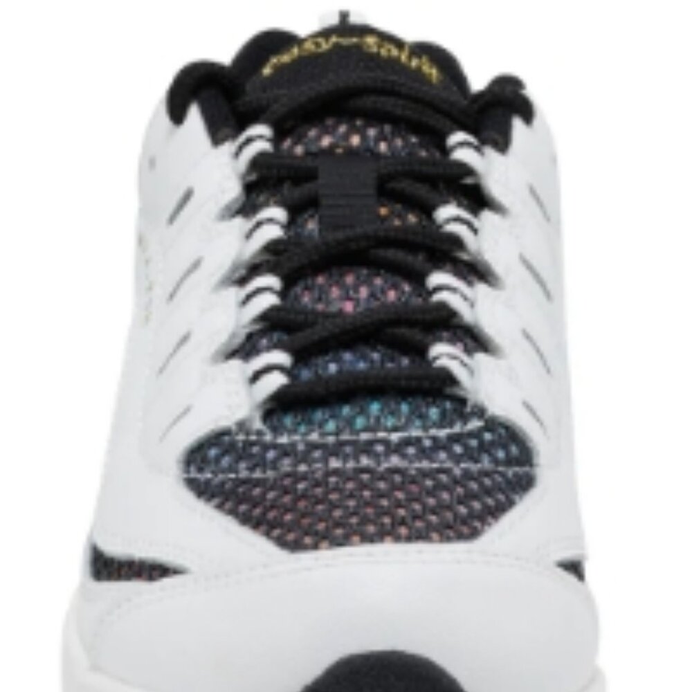 Easy Spirit/Romy Walking Shoe/White/Rainbow Mesh/Size 6.5M - Picture 9 of 16